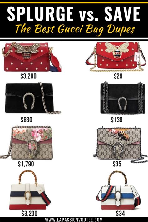 gucci purse dupe amazon|best gucci dupes on amazon.